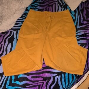 Stradivarius | Mustard Wide Leg Pants